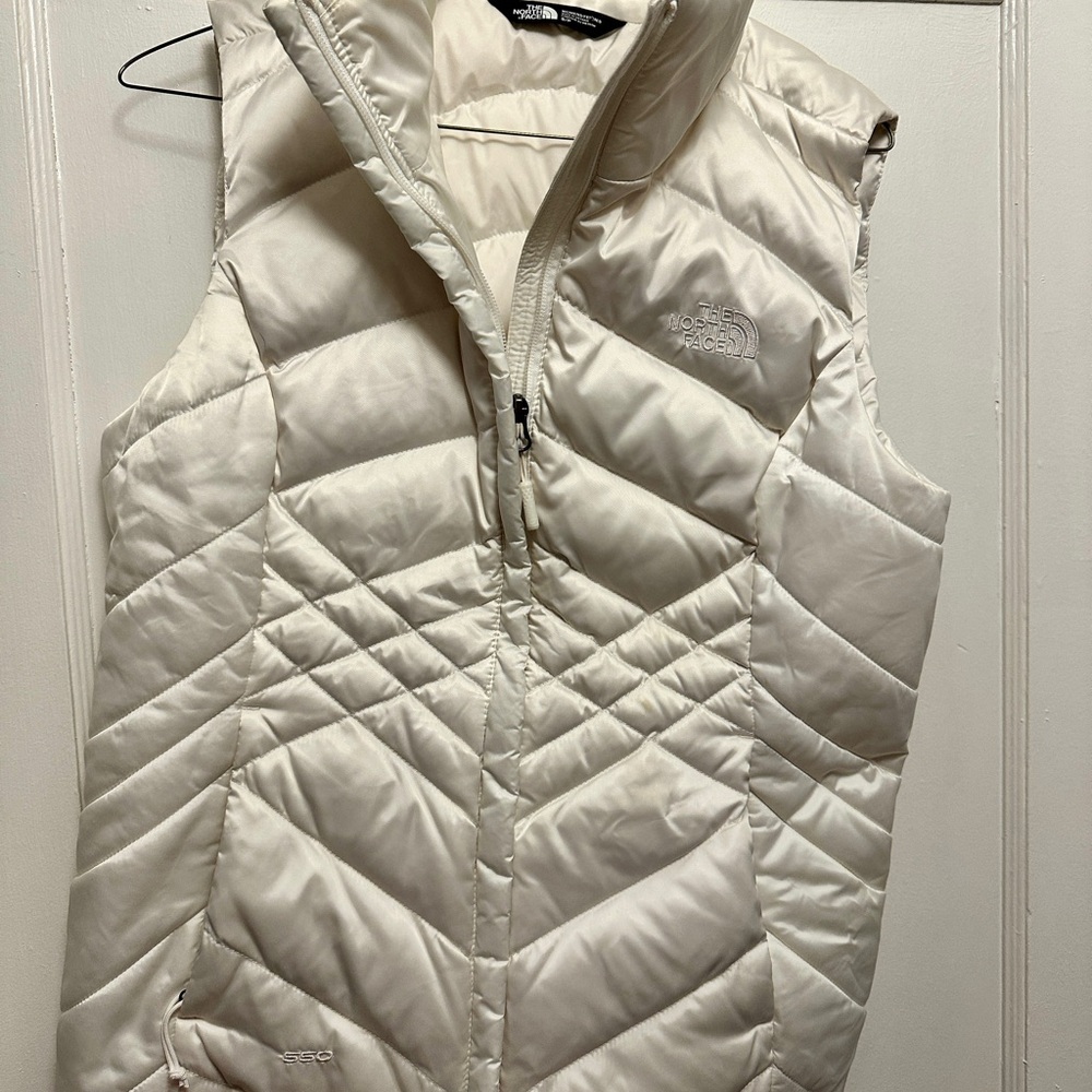 The North Face Women's Cream Quilted Vest